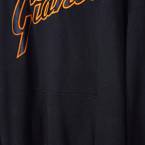 San Francisco Giants Oversized Hoodie Black Size XXL Streetwear Athletic - Picture 4 of 8